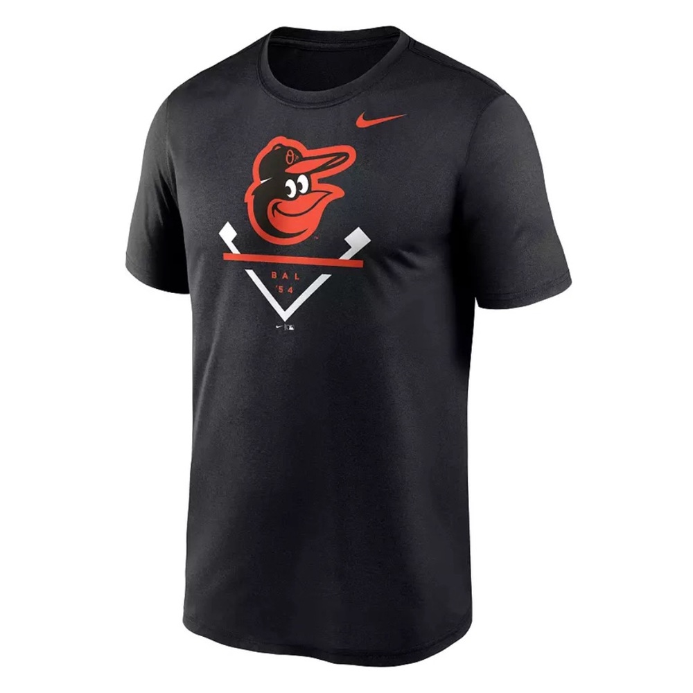 NWT Nike Men's Baltimore Orioles Black Icon Legend Performance T-Shirt